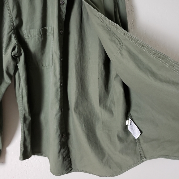 Men's Old Navy Oversized Cotton Shirt Jacket - Picture 4 of 15